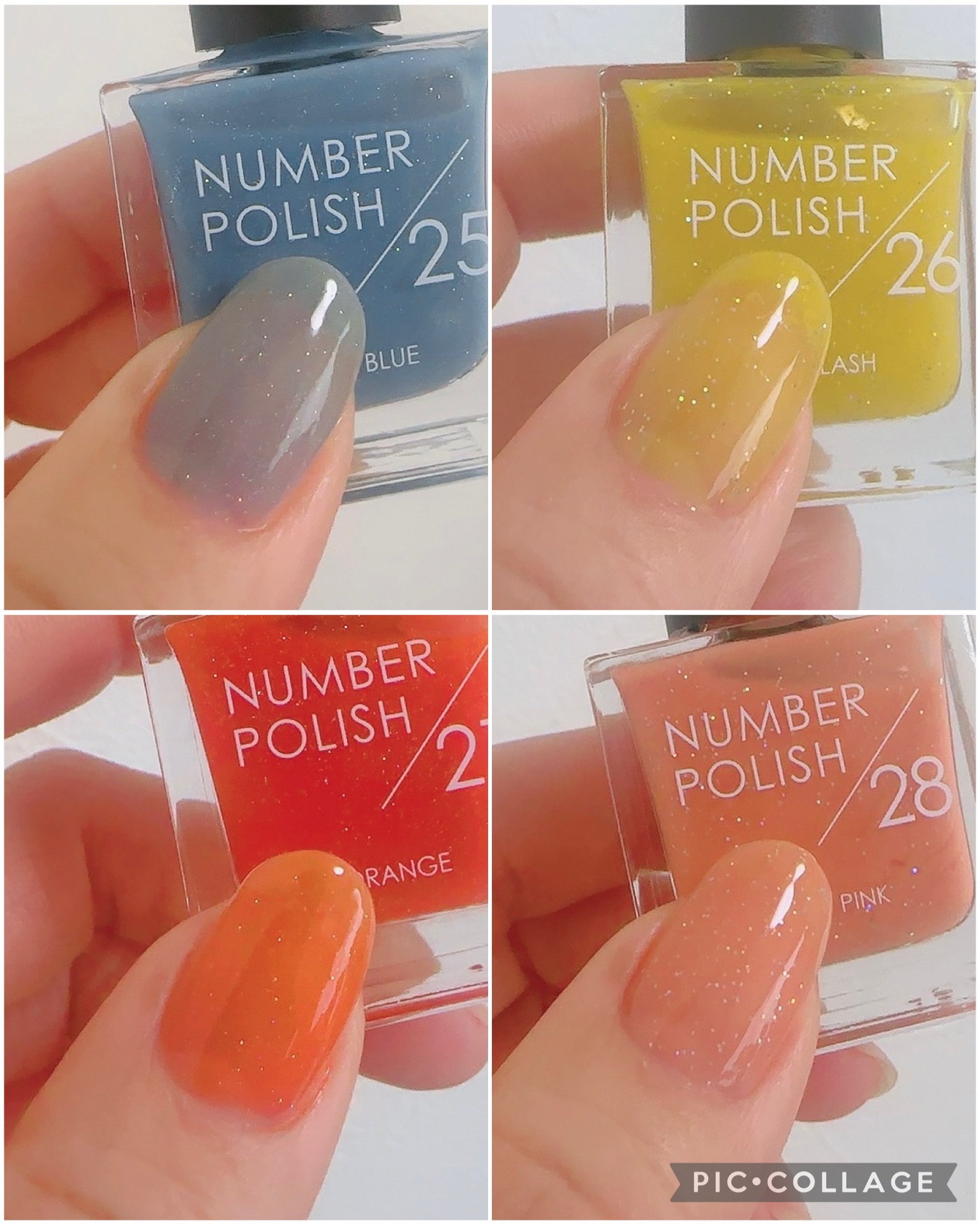 NUMBER POLISH　/D-UP/マニキュアを使ったクチコミ（3枚目）