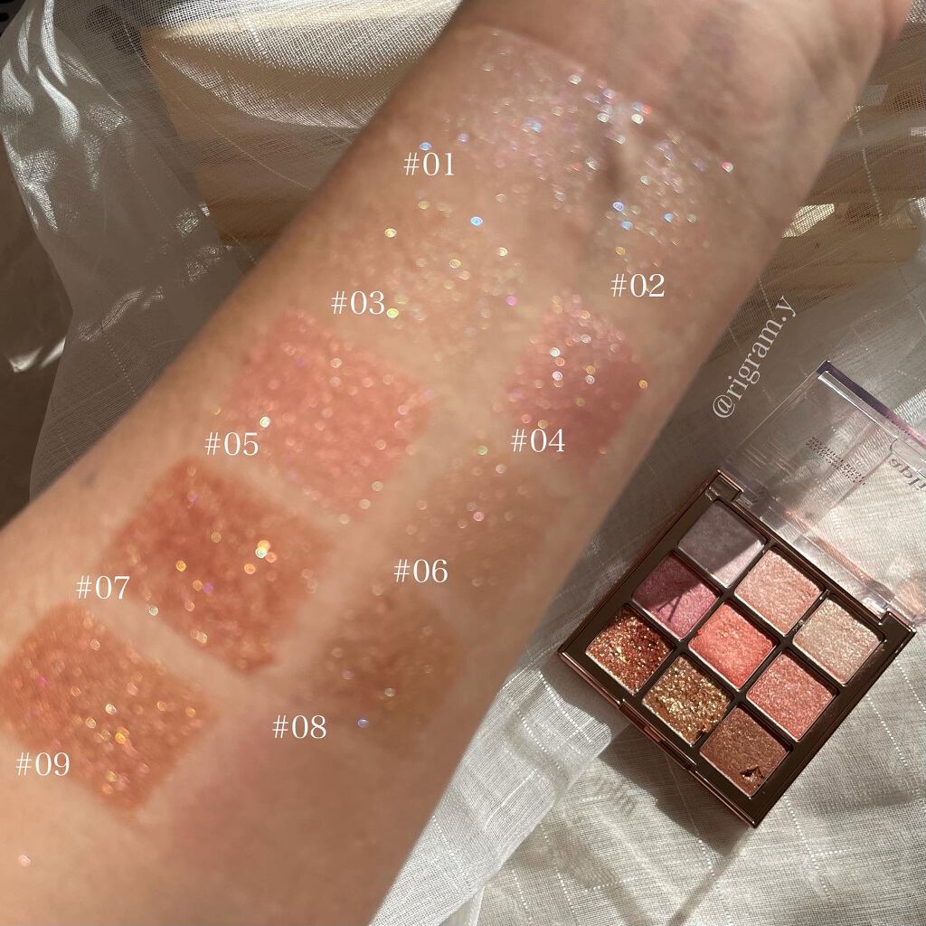 ワンピックアイシャドウパレット/APLIN/アイシャドウパレットを使ったクチコミ(6枚目)