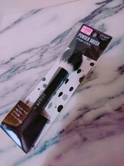 UR GLAM CHEEK BRUSH/U R GLAM/メイクブラシを使ったクチコミ(2枚目)