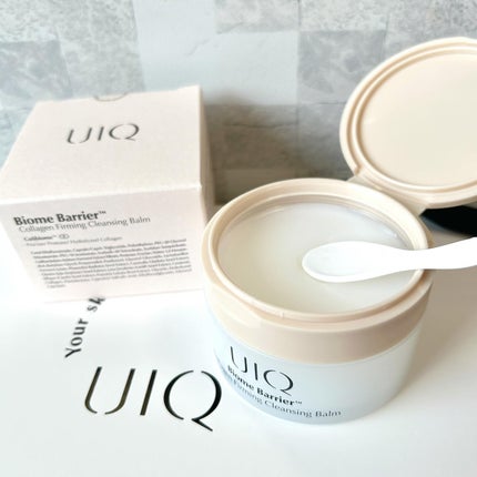 バイオームバリアコラーゲンファーミングクレンジングバーム/UIQ/クレンジングバームを使ったクチコミ(1枚目)