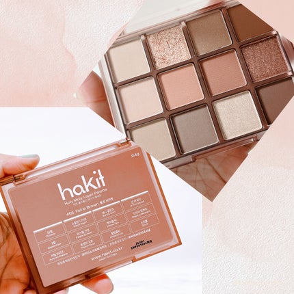 ホーリーモリーレイヤーパレット/HAKIT/アイシャドウパレットを使ったクチコミ(4枚目)