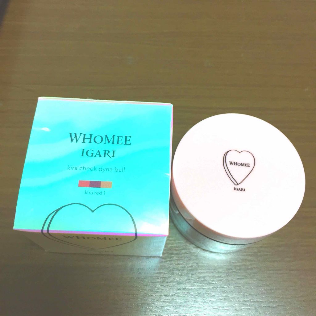 キラチークダイナボール/WHOMEE/パウダーチークを使ったクチコミ(1枚目)
