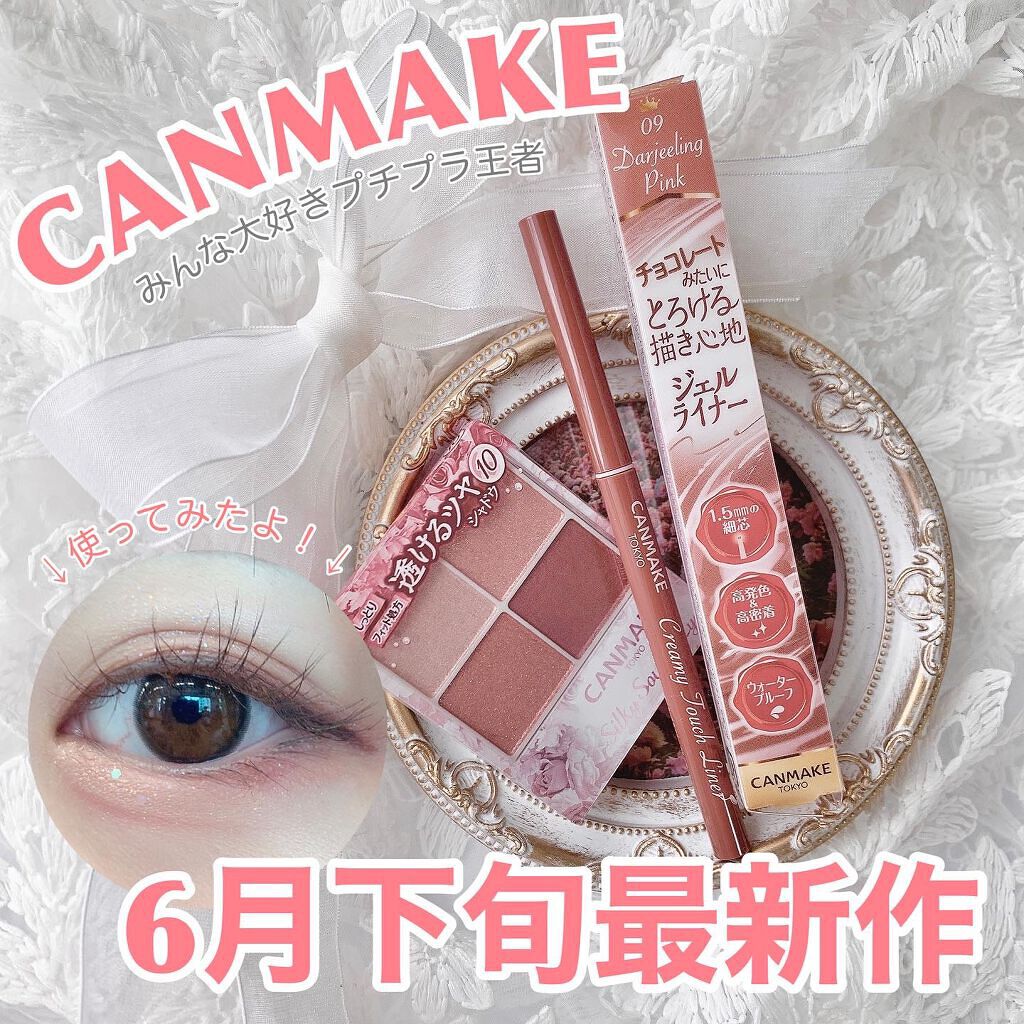 シルキースフレアイズ/キャンメイク/アイシャドウパレットを使ったクチコミ（1枚目）