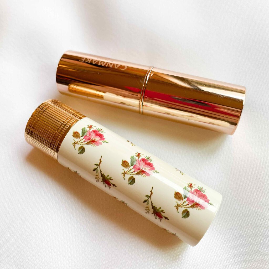 GUCCI beauty グッチ ルージュ ア レーヴル ヴォワルのクチコミ「お気に入り。
デパコスとプチプラ💄

GUCCI ROUGE A LEVRES LOVE  5.....」（2枚目）