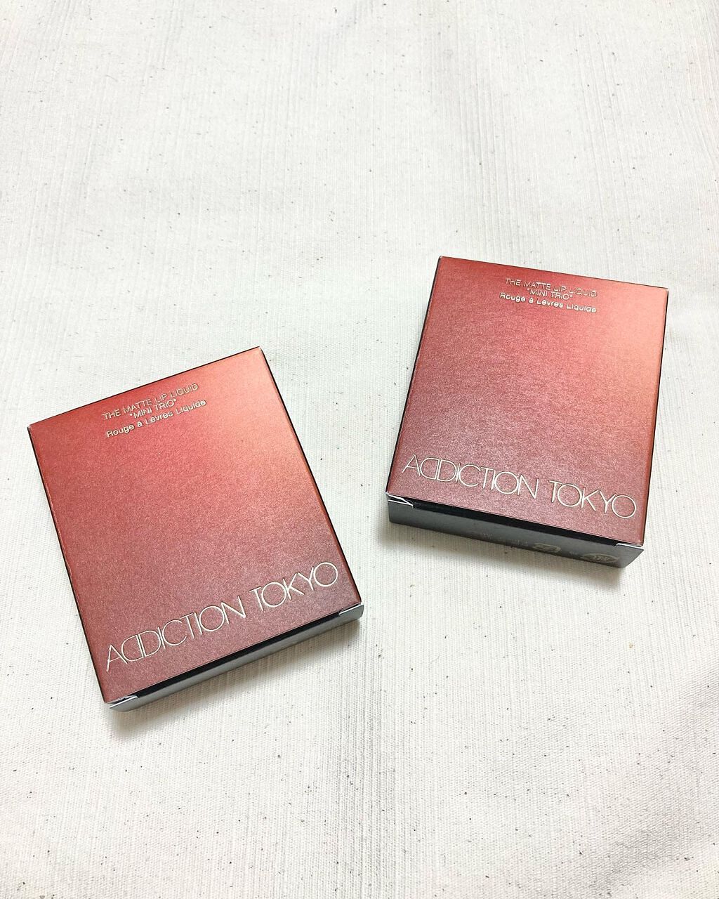 ザ マット リップ リキッド “ミニ トリオ”/ADDICTION/口紅を使ったクチコミ(1枚目)