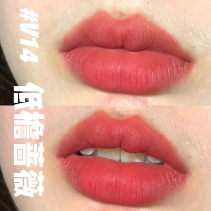 琥珀セミマットリップ/Joocyee/口紅を使ったクチコミ(2枚目)