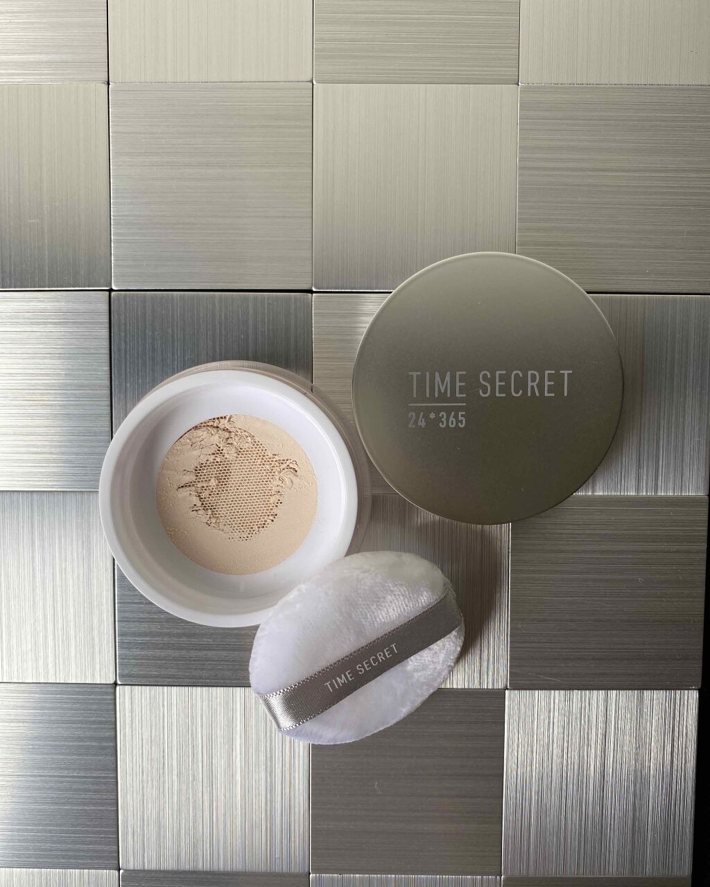ミネラルフィニッシュパウダー クリア/TIME SECRET/ルースパウダーを使ったクチコミ（3枚目）