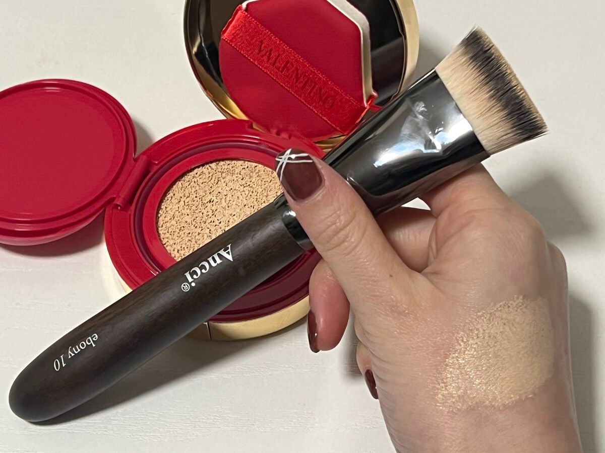 Ebony 10/Ancci brush/メイクブラシを使ったクチコミ(2枚目)