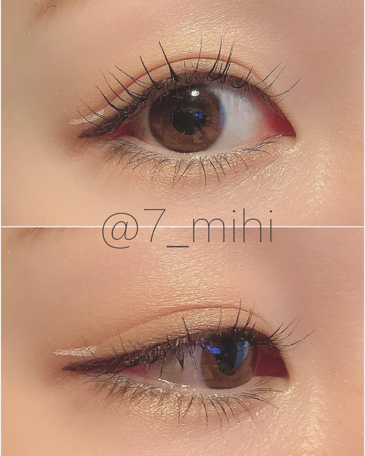 EYE OPENING LINER BEIGE/UZU BY FLOWFUSHI/リキッドアイライナーを使ったクチコミ（3枚目）