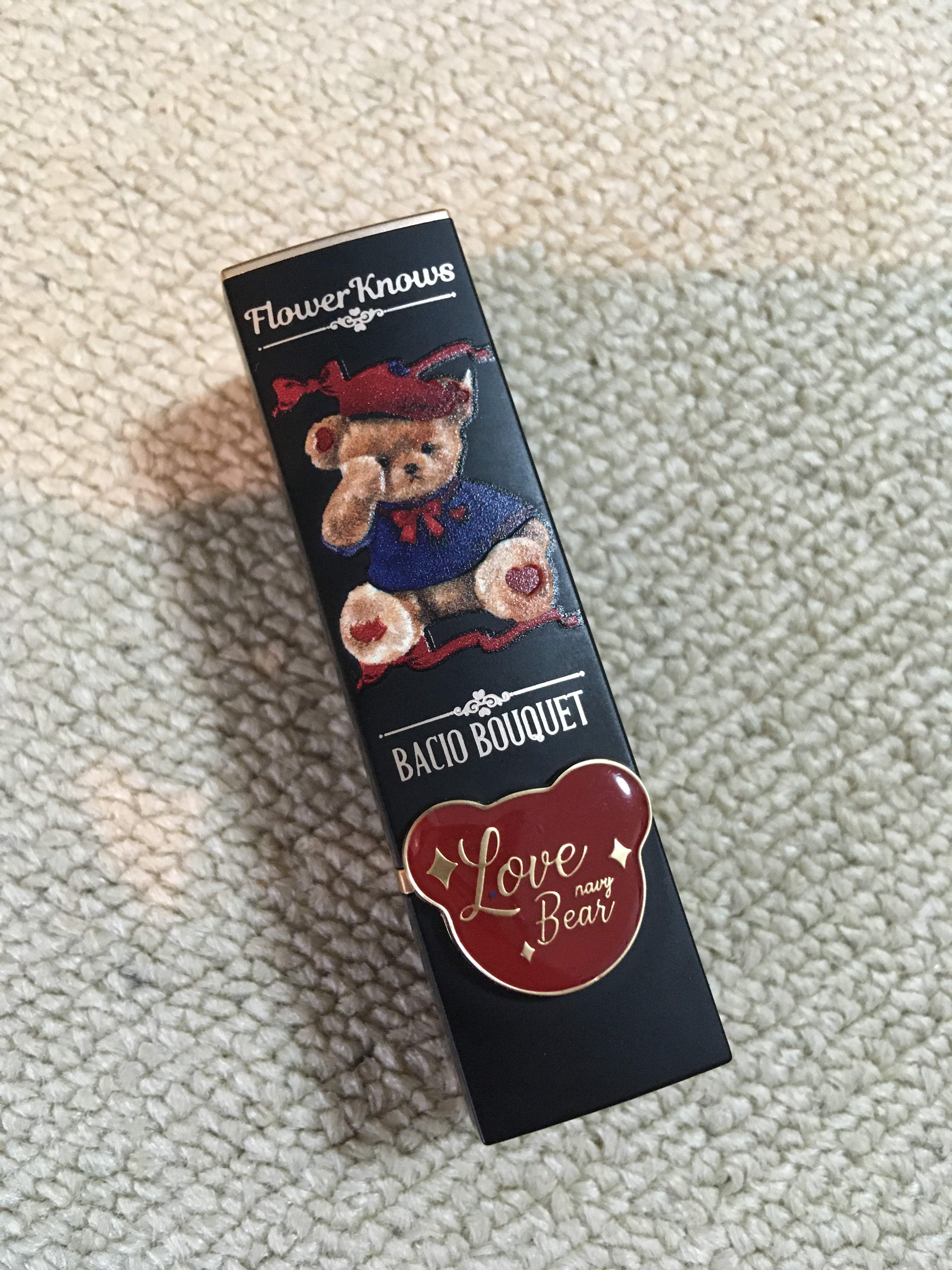 Love Bear マットリップスティック シルキーベア/FlowerKnows/口紅を使ったクチコミ（1枚目）