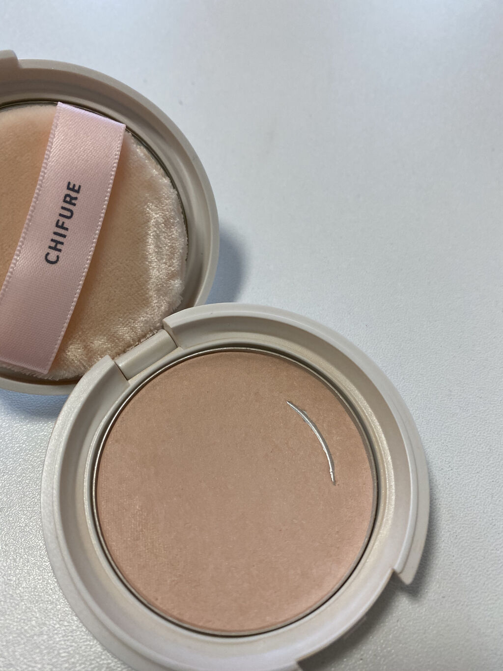 プレスト パウダー 2 パーリールーセント/ちふれ/プレストパウダーを使ったクチコミ（2枚目）