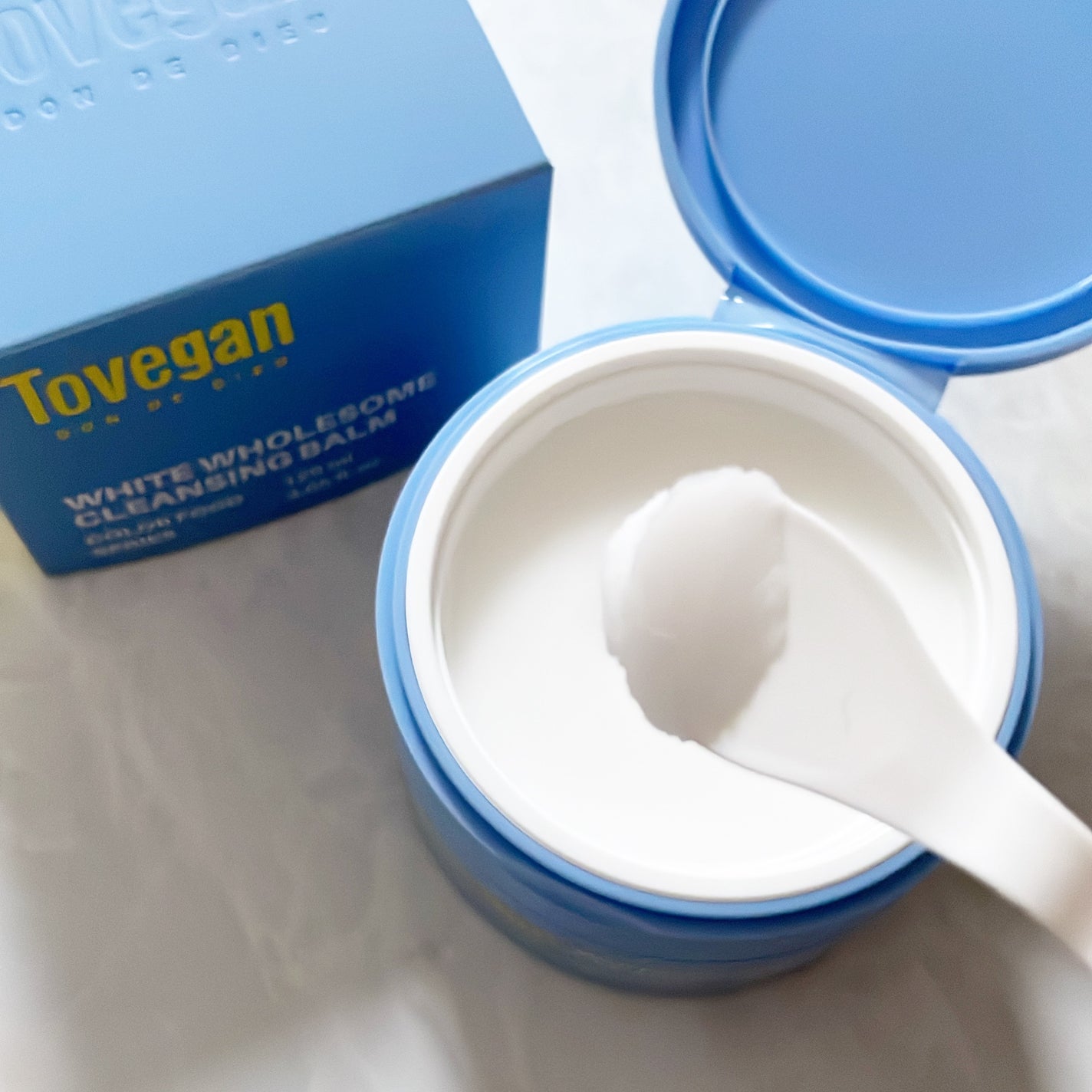 カラーフードシリーズホワイトホールサムクレンジングバーム/Tovegan/クレンジングバームを使ったクチコミ(5枚目)