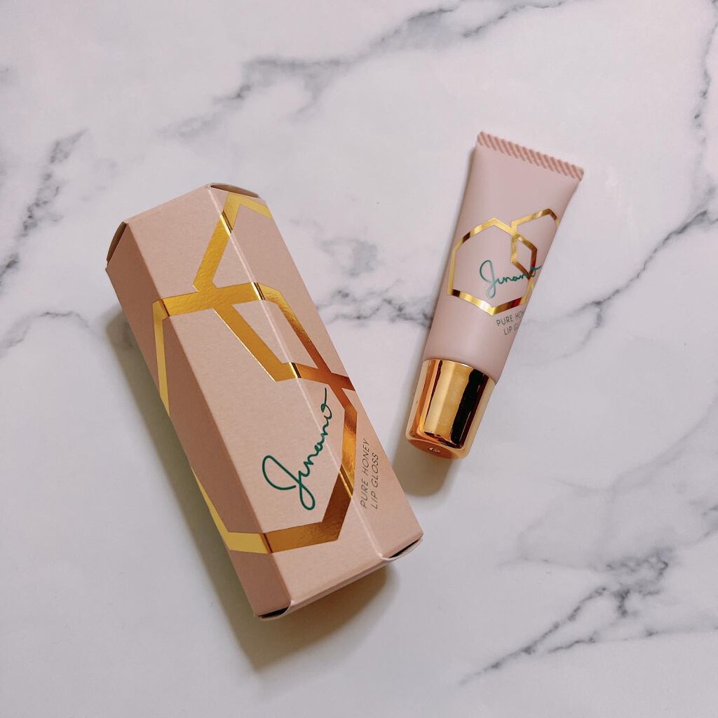 ピュアハニーリップグロス/Junano/リップ美容液を使ったクチコミ（1枚目）