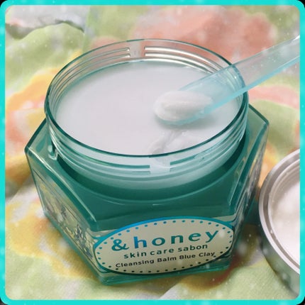 アンドハニー サボン クレンジングバーム ブルークレイ/&honey/クレンジングバームを使ったクチコミ(3枚目)