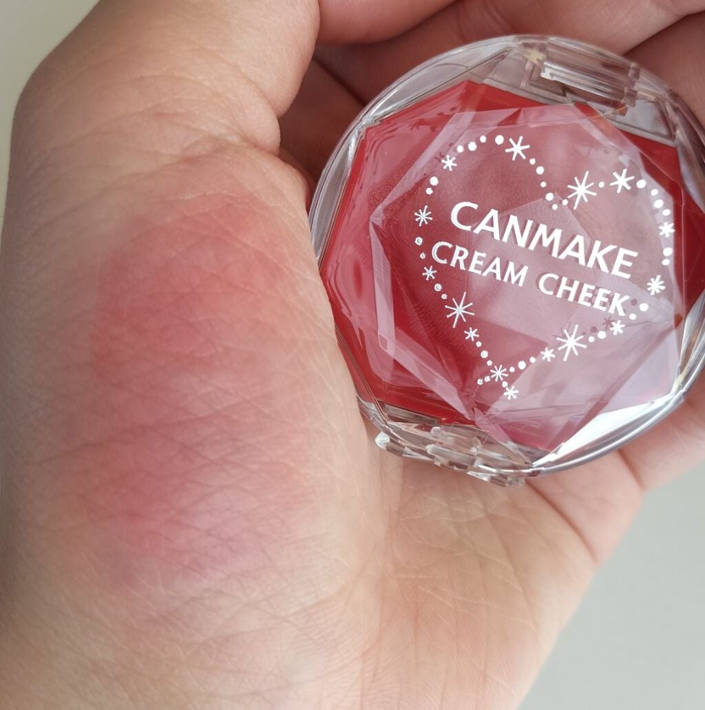 クリームチーク(クリアタイプ)/キャンメイク/ジェル・クリームチークを使ったクチコミ(4枚目)
