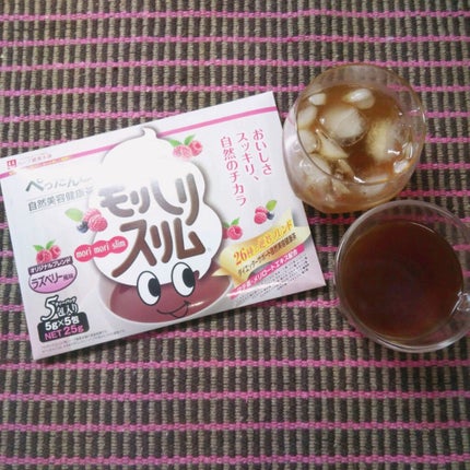 モリモリスリム ラズベリー風味/ハーブ健康本舗/健康サプリメントを使ったクチコミ(1枚目)