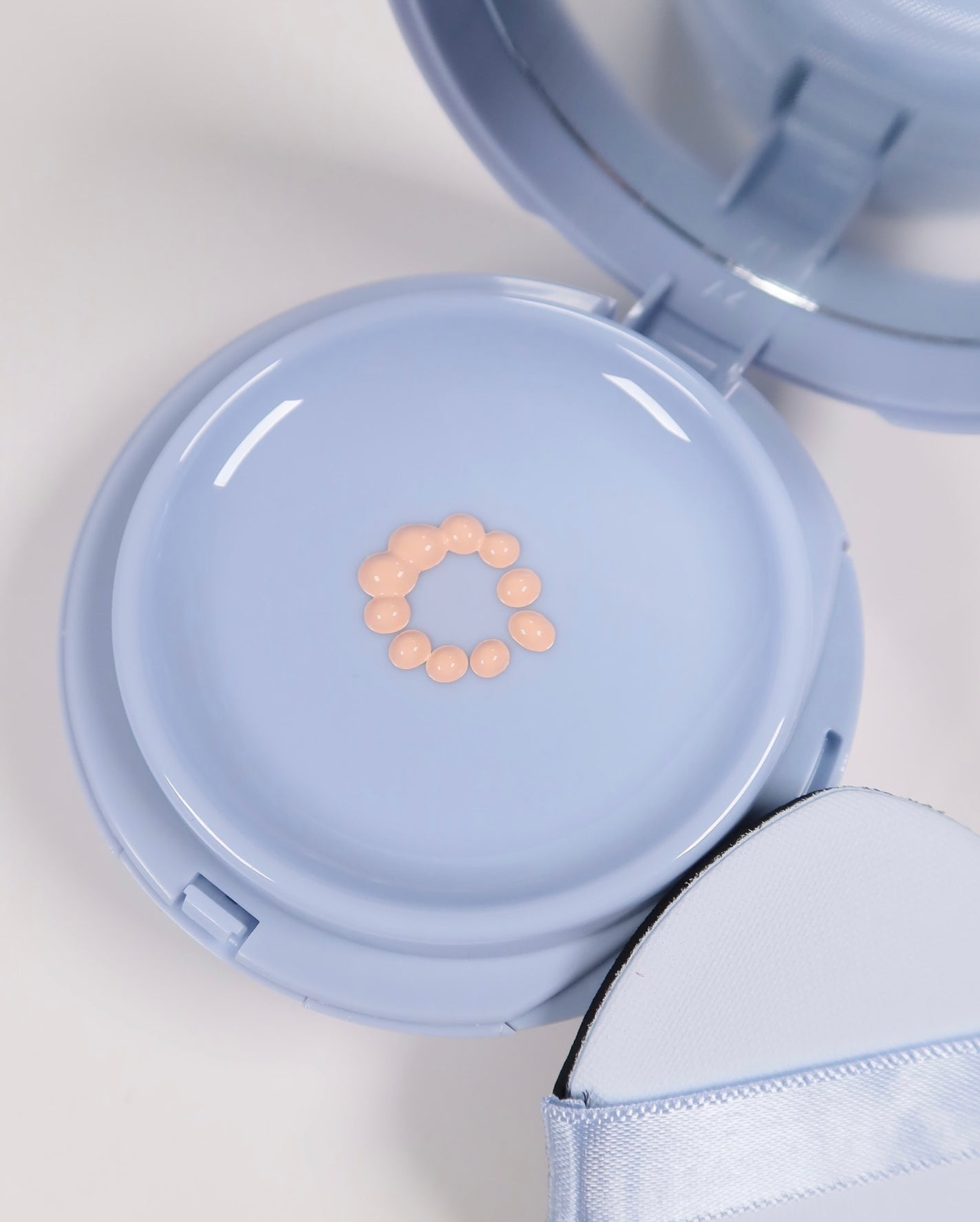 ベイブスキンベイビーブルークッション/unleashia/クッションファンデーションを使ったクチコミ(6枚目)