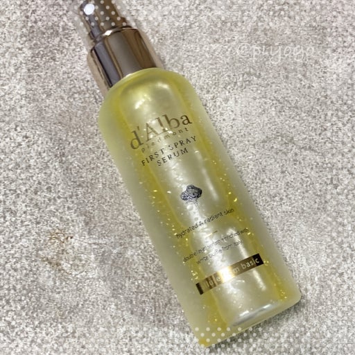 ダルバ ホワイトトリュフファーストスプレーセラム/ダルバ/ミスト状化粧水を使ったクチコミ(1枚目)