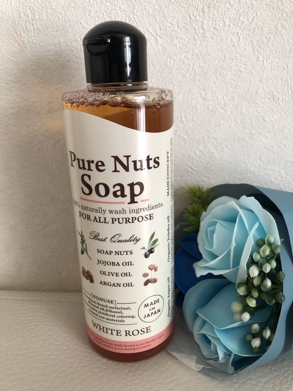ピュアナッツソープ ホワイトローズの香り/ナチュラセラ/洗顔フォームを使ったクチコミ（2枚目）