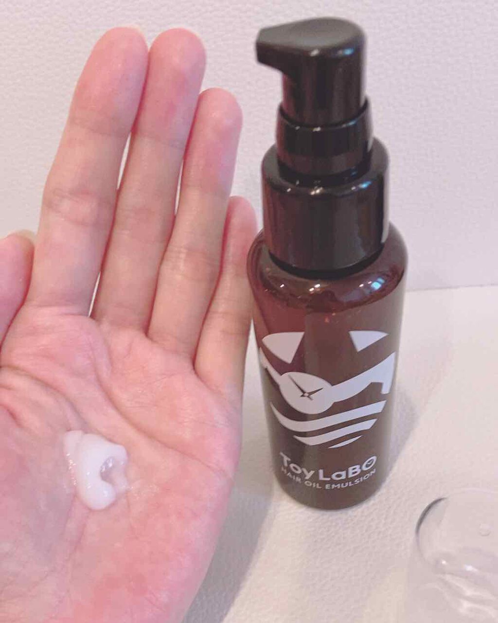 オーガニックヘアオイルエマルジョン/ToyLaBO/ヘアオイルを使ったクチコミ（1枚目）
