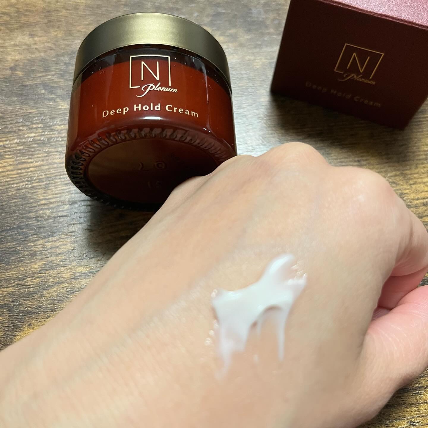 Plenum  ディープホールド クリーム/Ｎ organic/フェイスクリームを使ったクチコミ（3枚目）