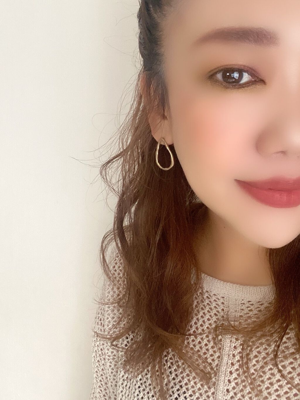 エンスロール マット リップス 05 レンガ/Celvoke/口紅を使ったクチコミ（3枚目）