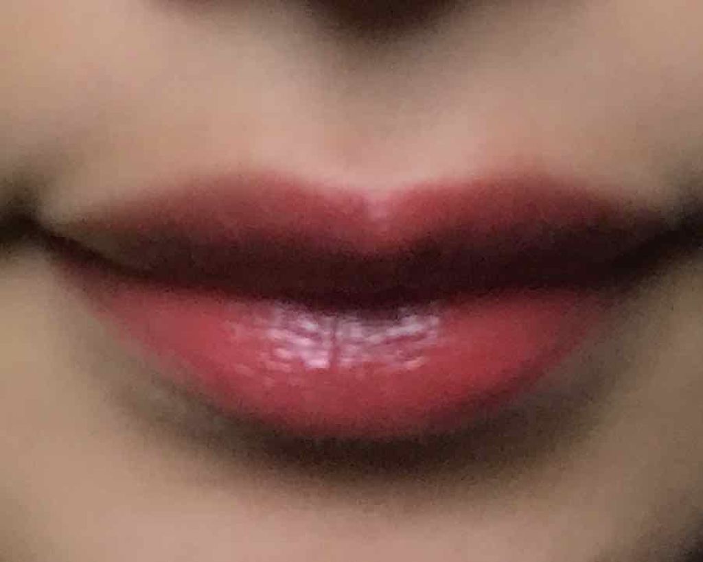 ラスティンググロスリップ/CEZANNE/口紅を使ったクチコミ(4枚目)