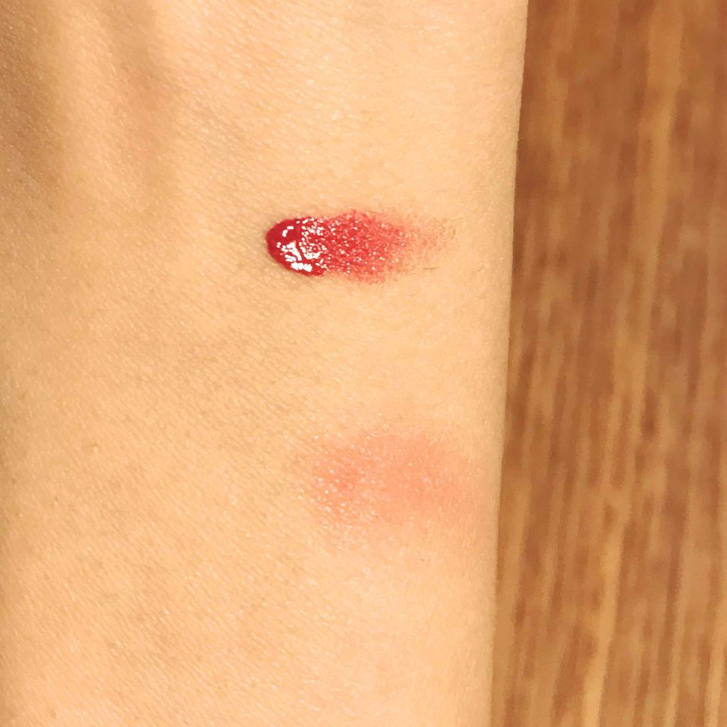 リップ＋チーク クリームティント/m.m.m/口紅を使ったクチコミ（2枚目）