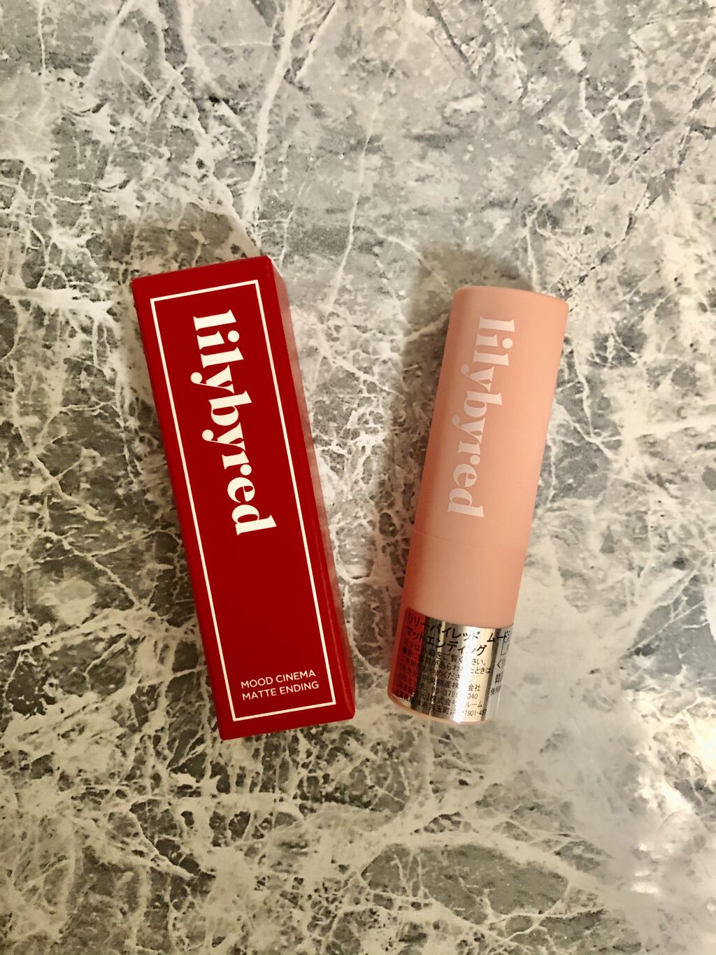 ムードシネママットエンディング/lilybyred/口紅を使ったクチコミ（1枚目）