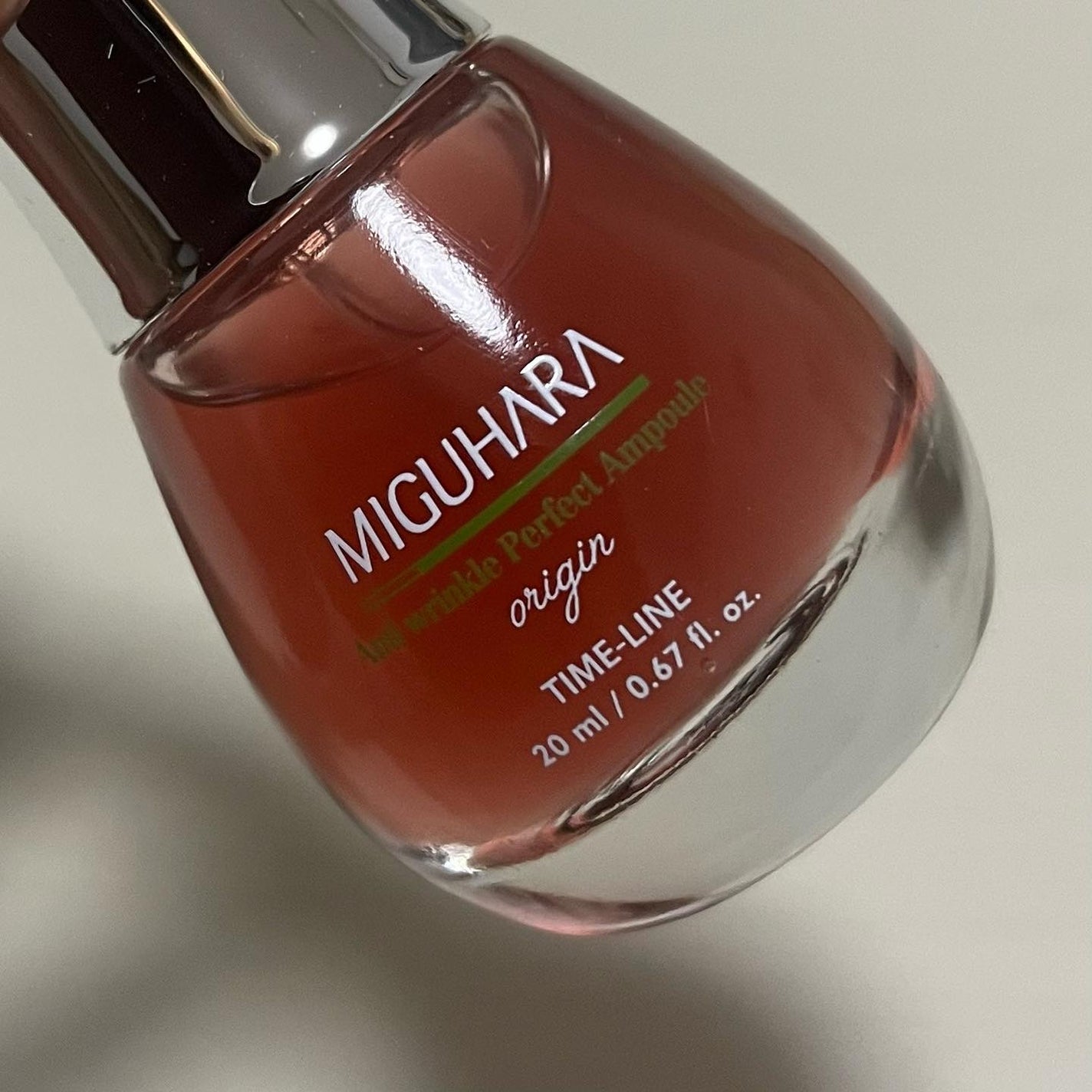 アンチリンクルエフェクトアンプルオリジン/MIGUHARA/美容液を使ったクチコミ(2枚目)