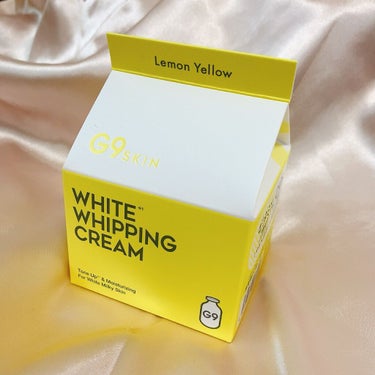 WHITE WHIPPING CREAM(ウユクリーム)/G9SKIN/化粧下地を使ったクチコミ（1枚目）