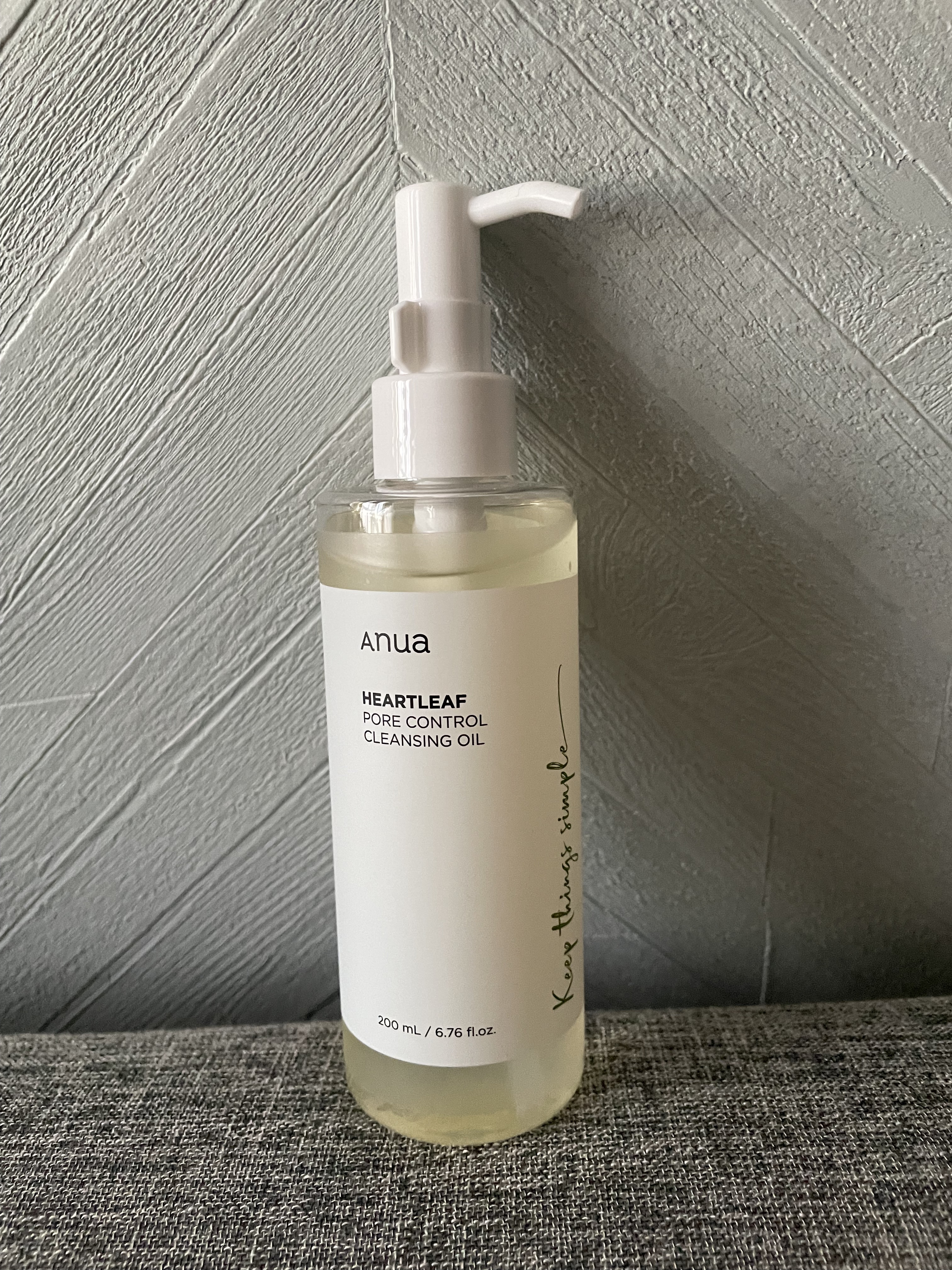 ドクダミ ポアコントロールクレンジングオイル/Anua/オイルクレンジングを使ったクチコミ（2枚目）