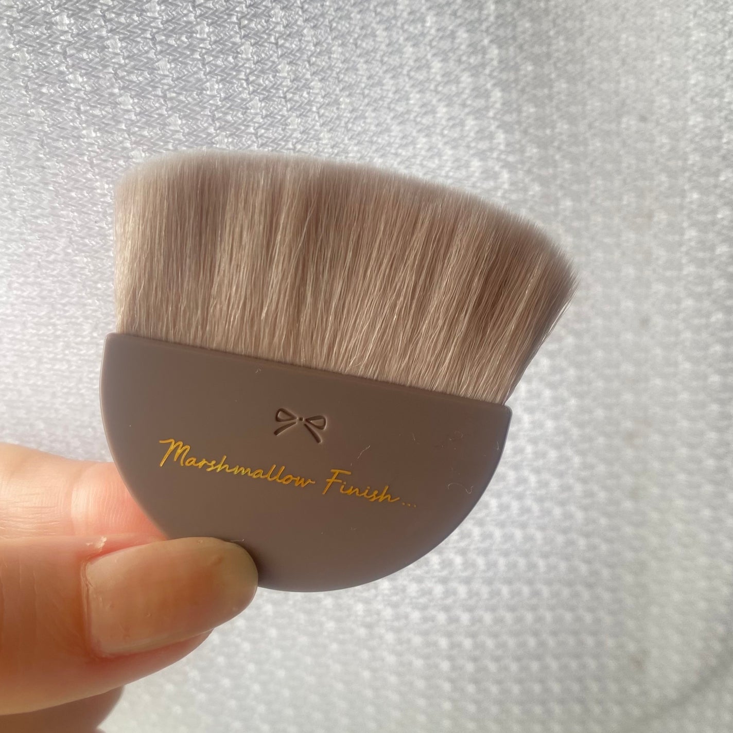 マシュマロフィニッシュパウダーブラシ/キャンメイク/メイクブラシを使ったクチコミ(1枚目)