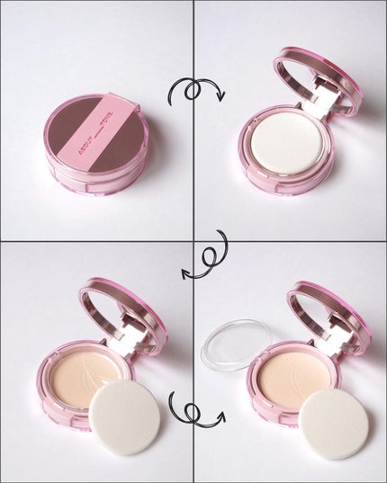 ザ・ブラーパウダーパクト/ABOUT TONE/プレストパウダーを使ったクチコミ(7枚目)