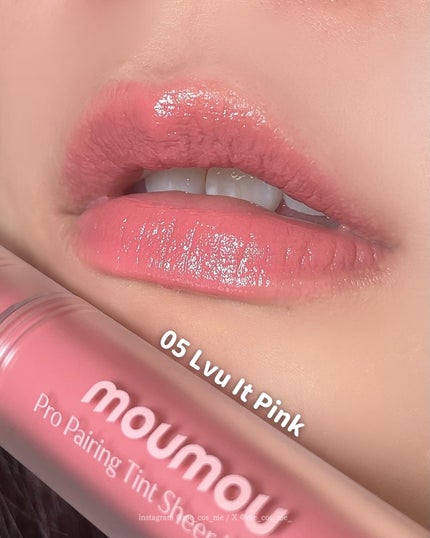 プロペアリングティント/moumou/リップティントを使ったクチコミ(5枚目)