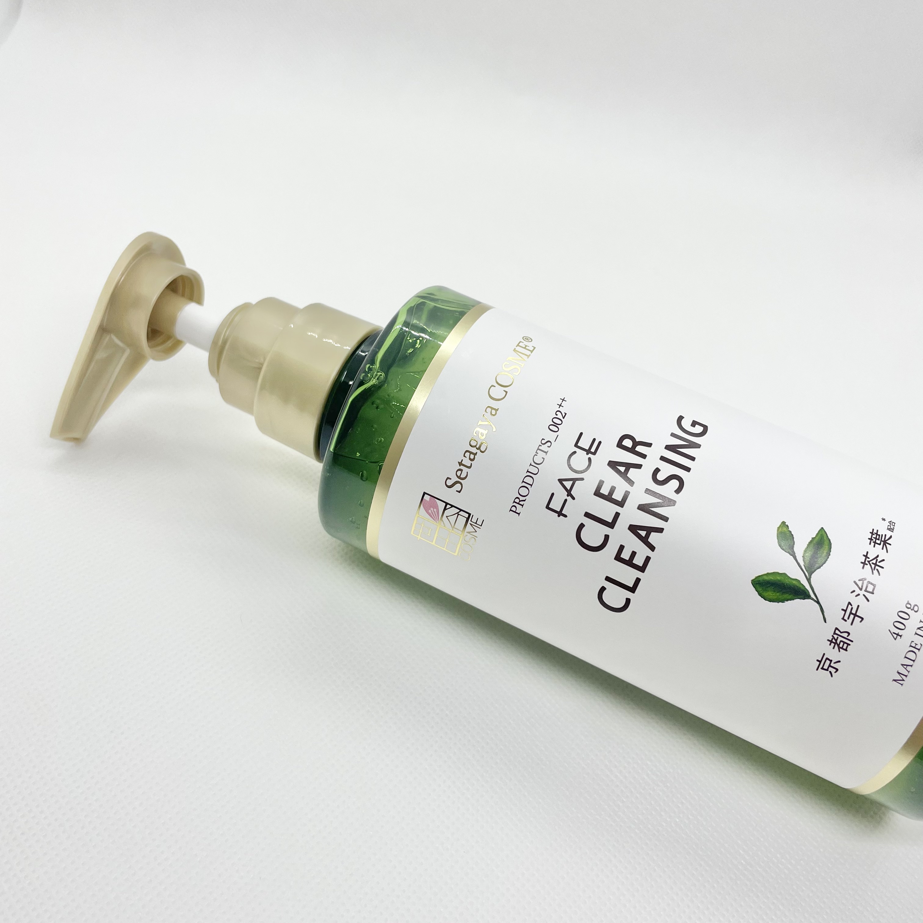 クリアクレンジング 京都宇治茶葉/世田谷コスメ/クレンジングジェルを使ったクチコミ（1枚目）