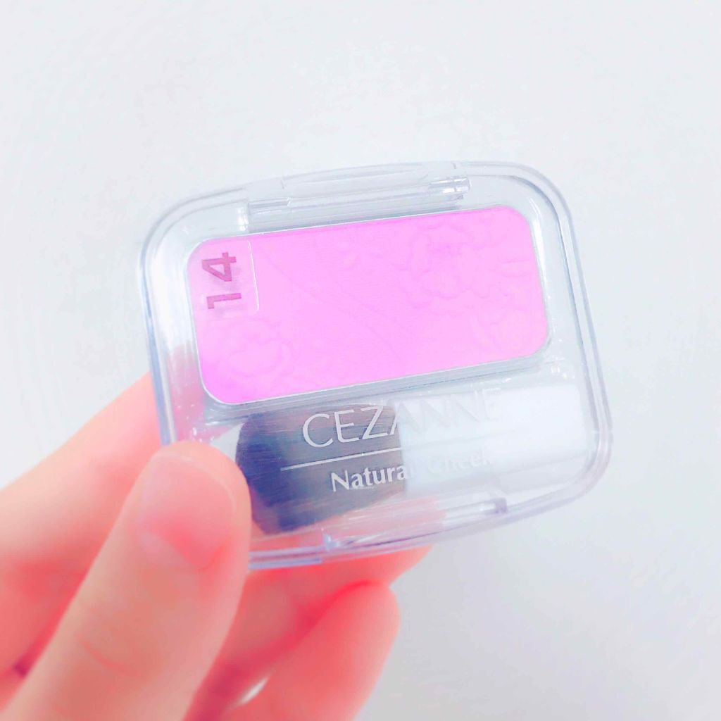 ナチュラル チークN/CEZANNE/パウダーチークを使ったクチコミ（1枚目）