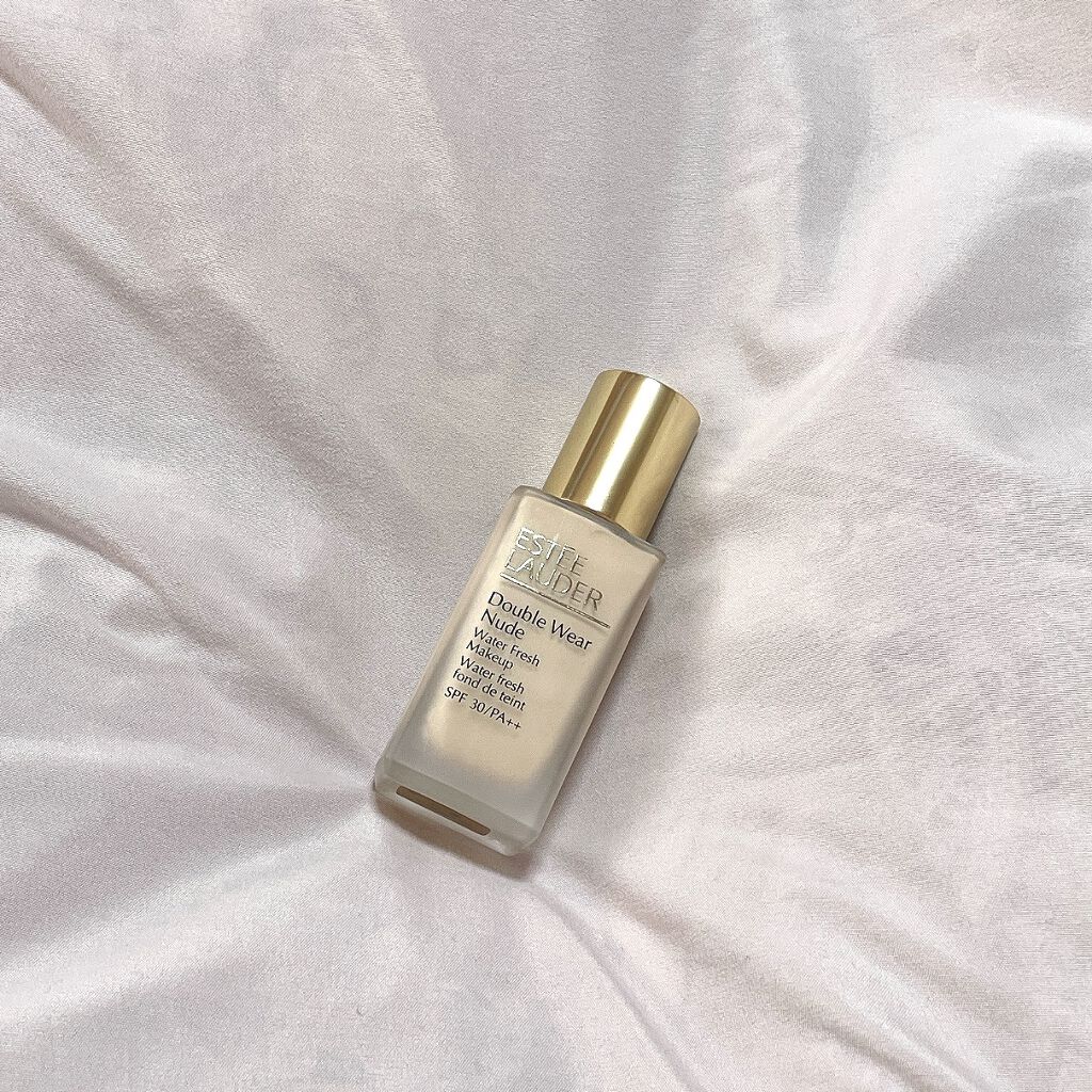 ダブル ウェア ヌード ウォーター フレッシュ メークアップ 62 クール バニラ/ESTEE LAUDER/リキッドファンデーションを使ったクチコミ（1枚目）