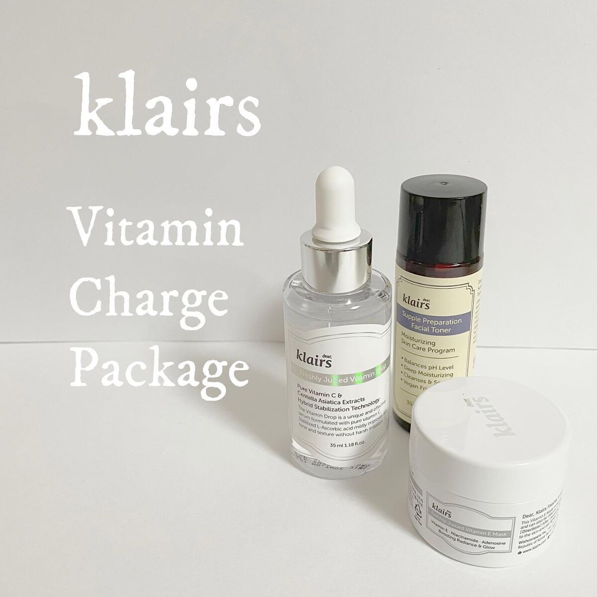 フレッシュリージュースドビタミンドロップ(35ml)/Klairs/美容液を使ったクチコミ（1枚目）