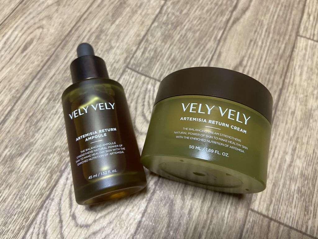 ヨモギリターンクリーム/VELY VELY/フェイスクリームを使ったクチコミ（1枚目）