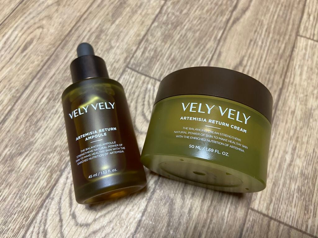 ヨモギリターンクリーム/VELY VELY/フェイスクリームを使ったクチコミ(1枚目)