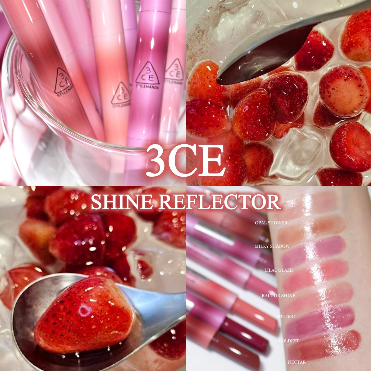 3CE シャインリフレクター/3CE/口紅を使ったクチコミ(1枚目)