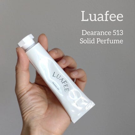 ソリッド パフューム ホワイトアプリコット/LUAFEE/練り香水を使ったクチコミ(1枚目)