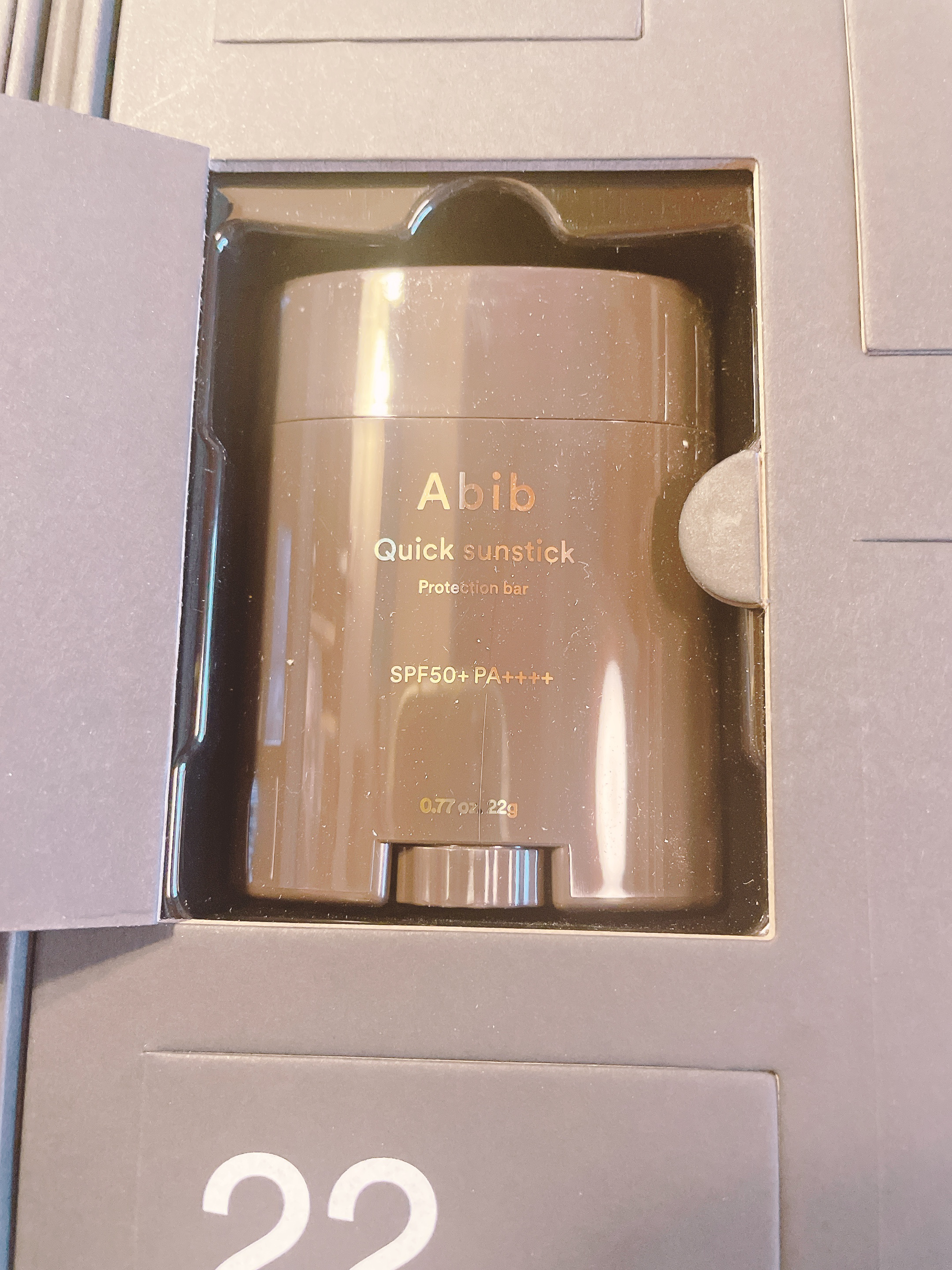 クイック サンスティック プロテクションバー/Abib /日焼け止めスティックを使ったクチコミ（3枚目）