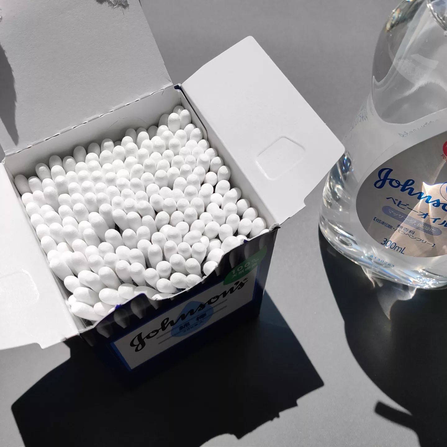 ジョンソン ベビーオイル 無香料/ジョンソンベビー/ボディオイルを使ったクチコミ（3枚目）