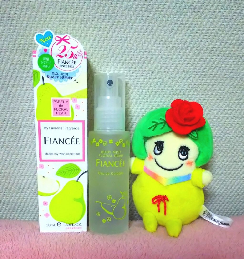 ボディミスト フローラルペアー/フィアンセ/香水(レディース)を使ったクチコミ（1枚目）