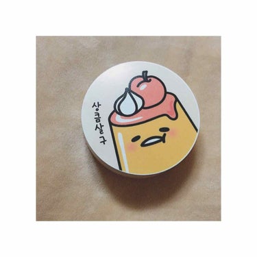 HOLIKA HOLIKA ホリカホリカ ぐでたま クッションパフのクチコミ「
#HolikaHolika #ホリカホリカ
#ゼリードウブラッシャー
(OR01)

初めて.....」（1枚目）