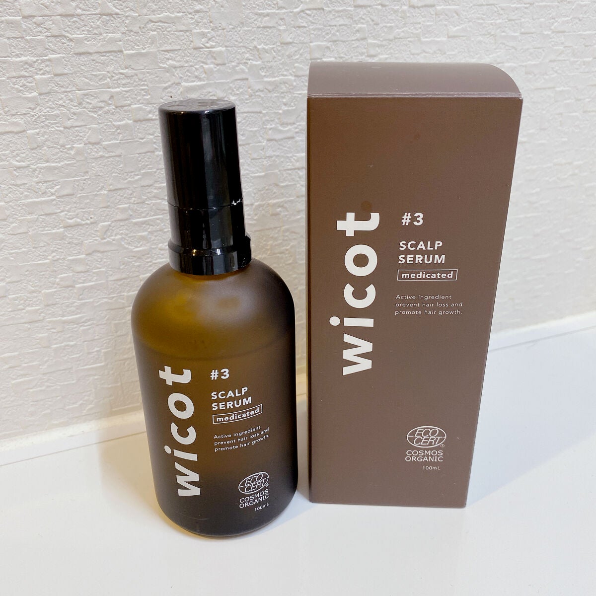 薬用スカルプセラム/wicot/頭皮ローションを使ったクチコミ(1枚目)