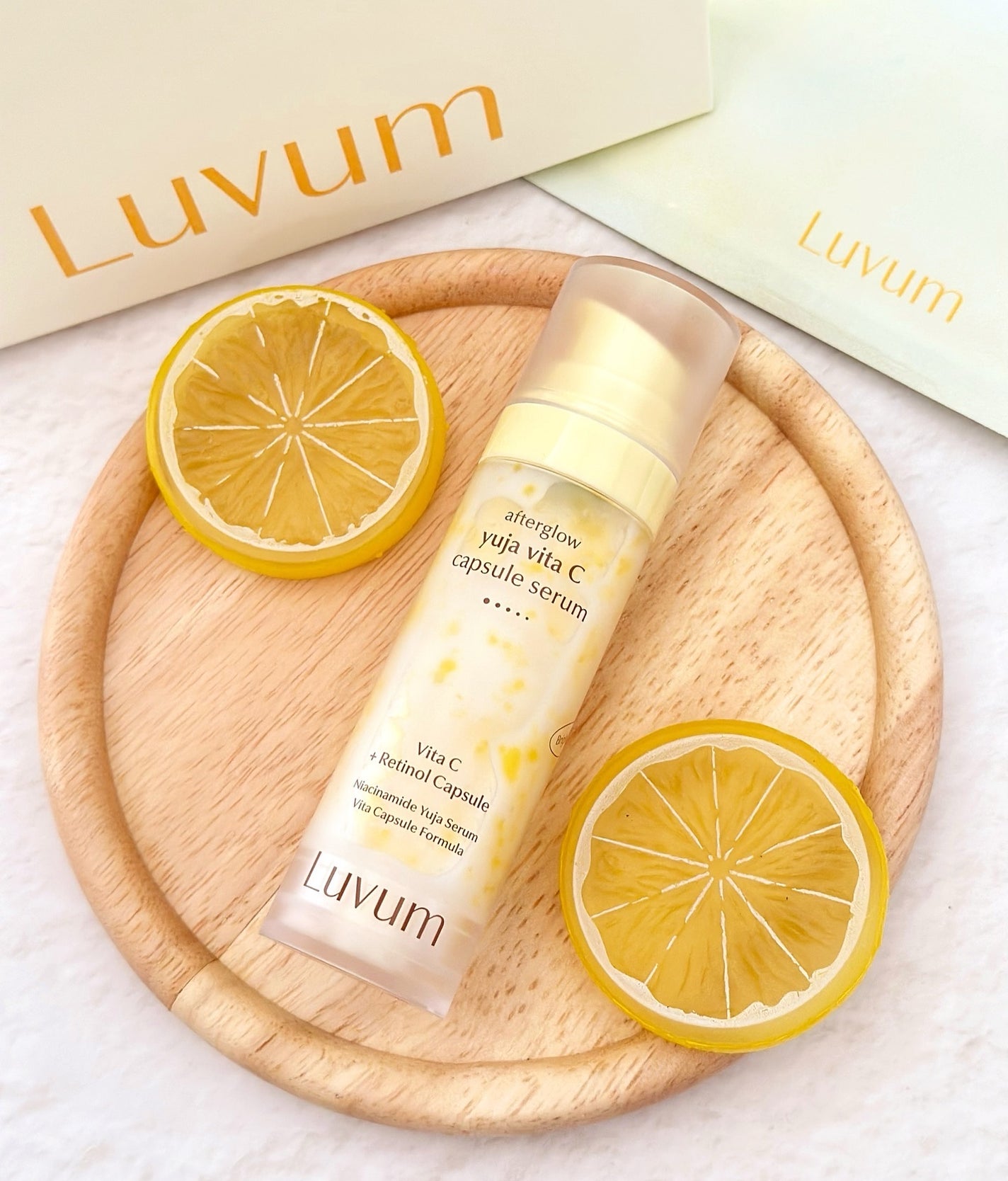 ラビューム アフターグロウ ゆずゲルマスク/Luvum/シートマスク・パックを使ったクチコミ(1枚目)