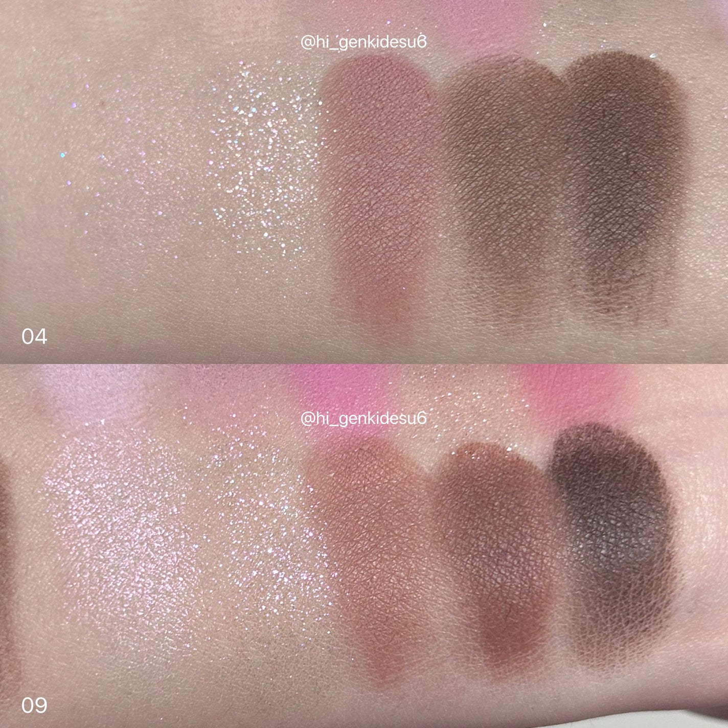 ムードキーボード/lilybyred/アイシャドウパレットを使ったクチコミ(5枚目)